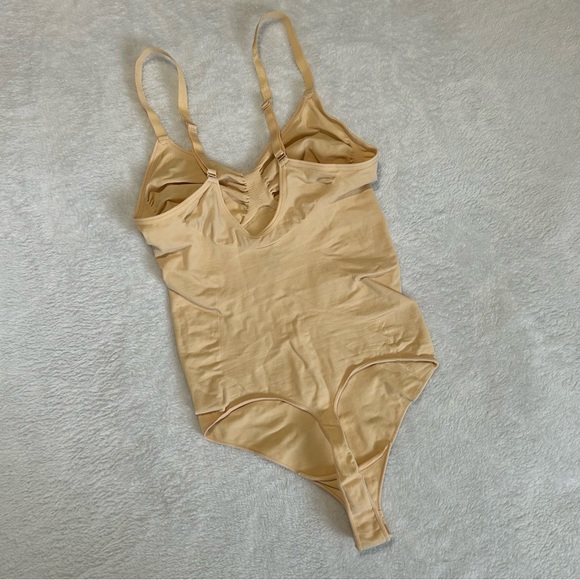 SHAPERX Bodysuit for Women Tummy Control Shapewear Seamless Sculpting Bodysuit - Picture 4 of 8